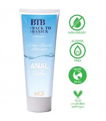 BTB LUBRICANTE RELAJANTE ANAL BASE DE AGUA 75ML