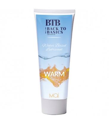 BTB LUBRICANTE BASE DE AGUA EFECTO CALOR 75ML