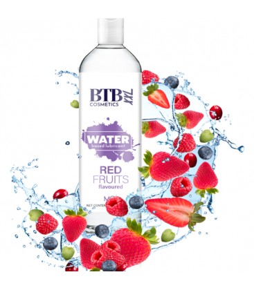 BTB LUBRICANTE BASE DE AGUA FRUTOS ROJOS 250ML