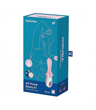 SATISFYER AIR PUMP BOOTY 5 CONNECT APP VIBRADOR ANAL INFLABLE