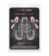 CRYSTAL CHAIN NIPPLE CLAMPS