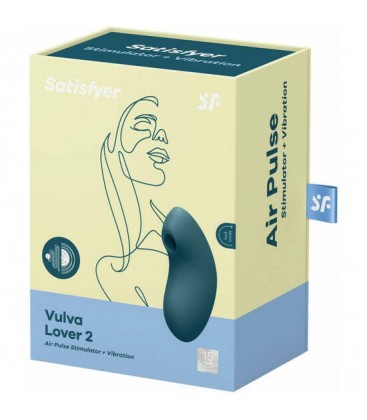 SATISFYER VULVA LOVER 2 AZUL