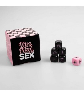 JUEGO DADOS DICE, PLAY, SEX (ES/EN/DE/FR/NL/PT/IT)