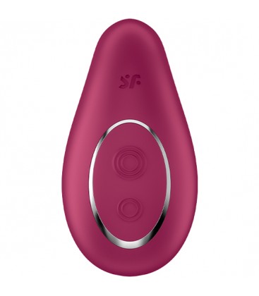 SATISFYER ESTIMULADOR DIPPING DELIGHT ROSADO