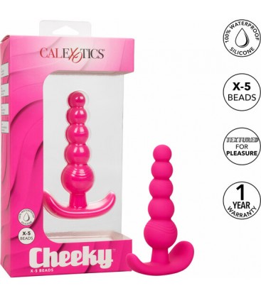 CHEEKY X 5 BEADS ROSA