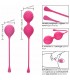 BOLAS KEGEL TRAINING 2 PCS ROSA