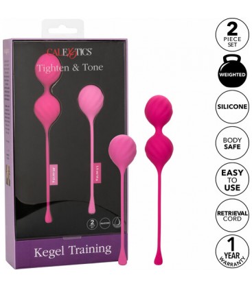 BOLAS KEGEL TRAINING 2 PCS ROSA