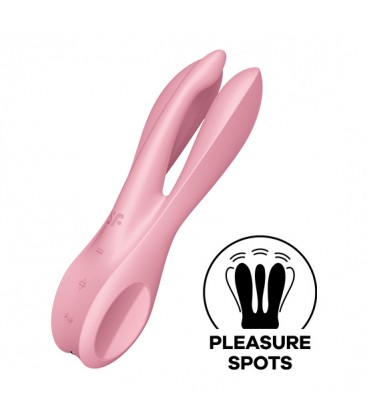 SATISFYER THREESOME 1 ROSA