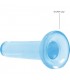 REALROCK NON REALISTIC DILDO WITH SUCTION CUP 53 135 CM AZUL TRANSPARENTE