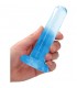 REALROCK NON REALISTIC DILDO WITH SUCTION CUP 53 135 CM AZUL TRANSPARENTE