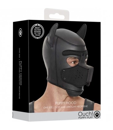 OUCH PUPPY PLAY PUPPY HOOD NEOPRENO NEGRO