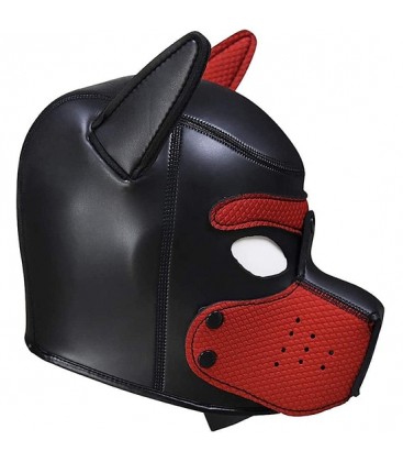 OUCH PUPPY PLAY PUPPY HOOD NEOPRENO ROJO