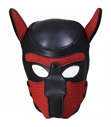 OUCH PUPPY PLAY PUPPY HOOD NEOPRENO ROJO