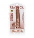 REALROCK PENE REALiSTICO CON TESTiCULOS 9 23 CM