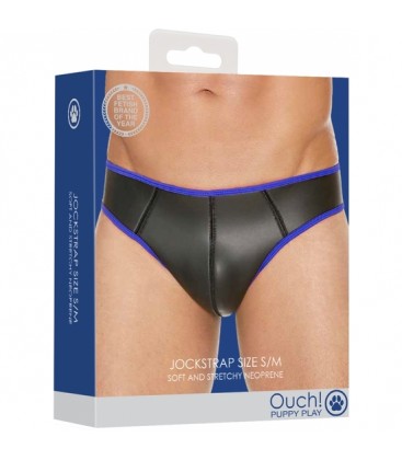 OUCH PUPPY PLAY JOCKSTRAP NEOPRENO AZUL