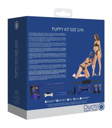 OUCH PUPPY PLAY PUPPY KIT NEOPRENO AZUL