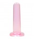 REALROCK NON REALISTIC DILDO WITH SUCTION CUP 53 135 CM ROSA