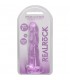 REALROCK DILDO EFECTO GELATINA 7 17 CM ROSA