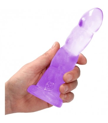 REALROCK DILDO EFECTO GELATINA 7 17 CM ROSA