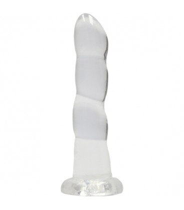 REALROCK DILDO EFECTO GELATINA 7 17 CM TRANSPARENTE