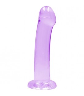 REALROCK - DILDO DE GELATINA- 6,7/ 17 CM - MORADO