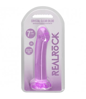 REALROCK DILDO DE GELATINA 67 17 CM MORADO