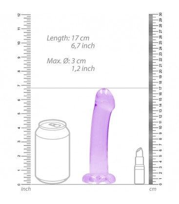 REALROCK DILDO DE GELATINA 67 17 CM MORADO