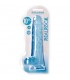 REALROCK DILDO REALiSTICO EFECTO GELATINA CON TESTiCULOS 10 AZUL