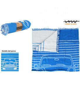PAREO MINI BLUE 90X170 ALGODON