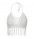 BIKINI WEAVEFRINGE BLANCO