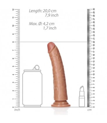 REALROCK PENE REALiSTICO CON VENTOSA 7 18 CM