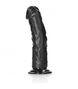 REALROCK - PENE REALISTICO CURVADO CON VENTOSA - 6/ 15,5 CM