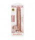 REALROCK PENE REALiSTICO CON TESTiCULOS Y VENTOSA 12 305 CM