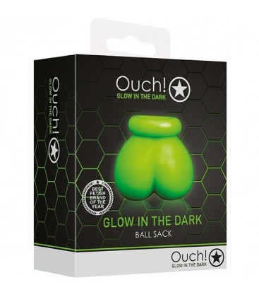 OUCH SAQUITO PARA TESTiCULOS GLOW IN THE DARK