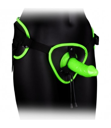 OUCH ARNeS CON STRAP ON Y BRILLO EN LA OSCURIDAD GLOW IN THE DARK