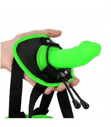 OUCH ARNeS CON STRAP ON Y BRILLO EN LA OSCURIDAD GLOW IN THE DARK