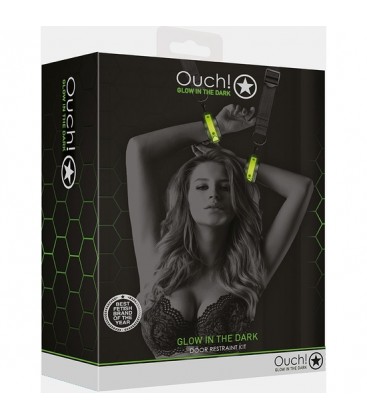 OUCH KIT ATADURAS PARA LA PUERTA GLOW IN THE DARK