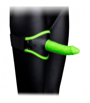 OUCH ARNeS CON STRAP ON PARA MUSLO GLOW IN THE DARK