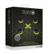 OUCH ESPOSAS PARA MUNECAS Y TOBILLOS CON CUERDA GLOW IN THE DARK