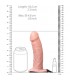 REALROCK VIBRADOR HUECO SIN BOLAS 6 155 CM