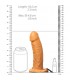 REALROCK VIBRADOR HUECO SIN BOLAS 6 155 CM