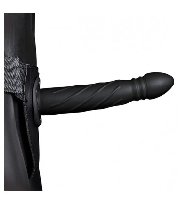 OUCH STRAP ON HUECO TRENZADO 8 20 CM NEGRO