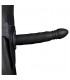 OUCH STRAP ON HUECO TRENZADO 8 20 CM NEGRO