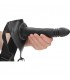 OUCH STRAP ON HUECO TRENZADO 8 20 CM NEGRO