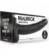 REALROCK CORREA HUECA CON TESTiCULOS 9 23 CM NEGRO