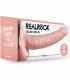 REALROCK CORREA HUECA CON TESTiCULOS 9 23 CM PIEL