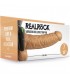 REALROCK STRAP ON HUECO VIBRATORIO CON BOLAS 7 18 CM MARRoN