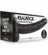 REALROCK STRAP ON HUECO VIBRATORIO CON TESTiCULOS 9 23 CM NEGRO