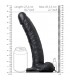 REALROCK STRAP ON HUECO VIBRATORIO CON TESTiCULOS 9 23 CM NEGRO