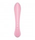 SATISFYER TRIPLE OH VIBRADOR MULTIFUNCIoN ROSA